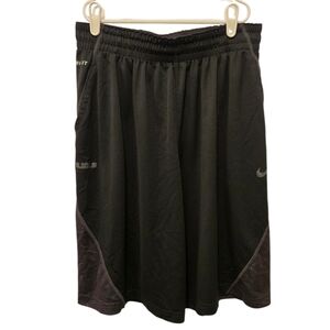Nike LeBron Men’s Dri-FIT Basketball Shorts Black Geometric Print Athleisure XL